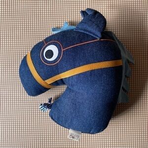 Ferm Living Kids Horse w/eye glasses cushion decor